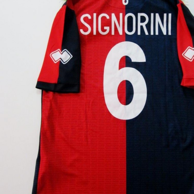 Signorini match shirt, derby Genoa-Sampdoria, Slancio di Vita 2013