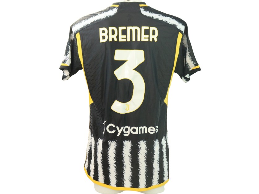 Maglia Bremer unwashed Roma vs Juventus 2024