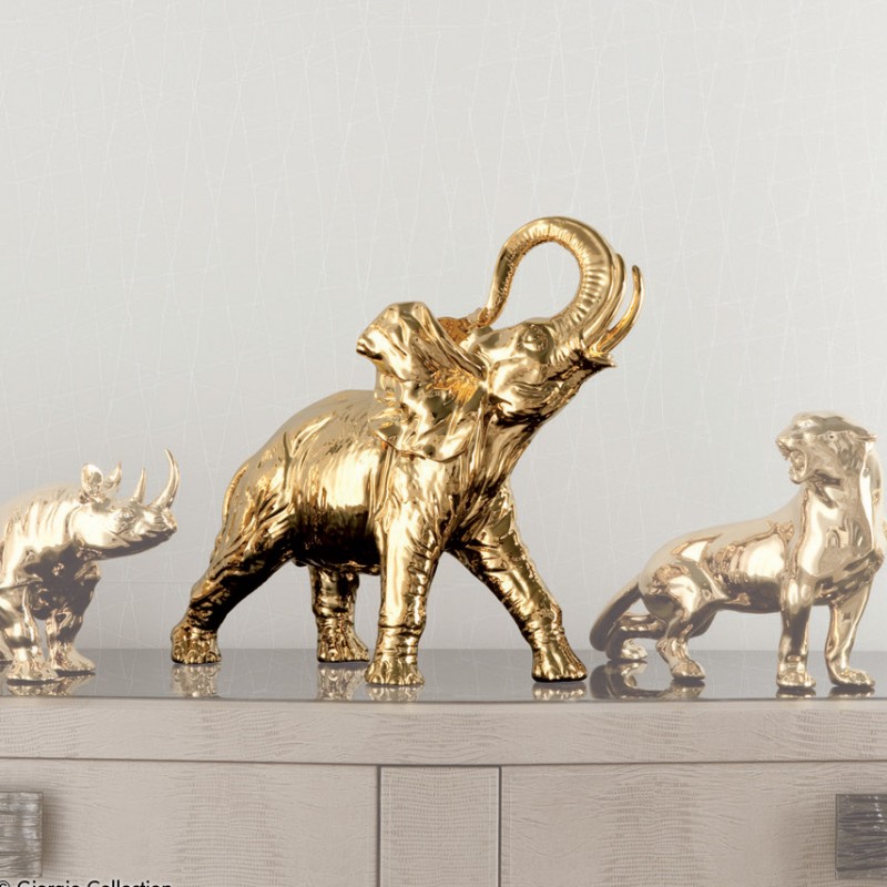 Gold Elephant by Giorgio Collection