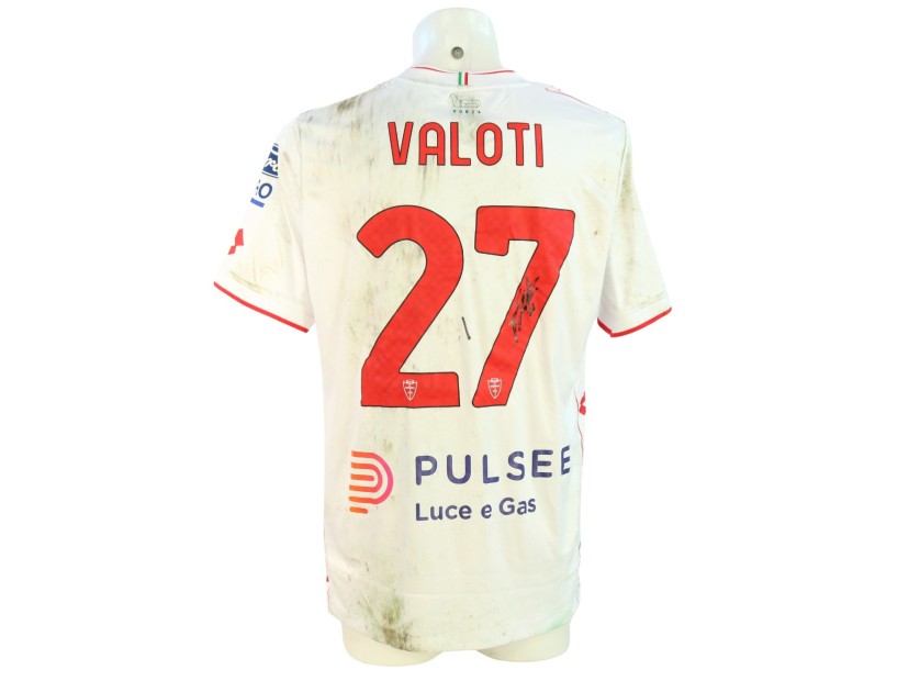 Valoti's Signed Unwashed Shirt, Bologna vs Monza Coppa Italia 2024