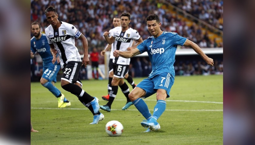 Ronaldo's Juventus Match Signed Shirt, Serie A 2019/20
