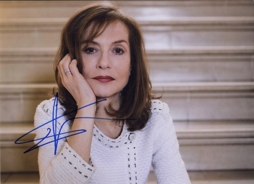 Isabelle Huppert - Signed Photograph