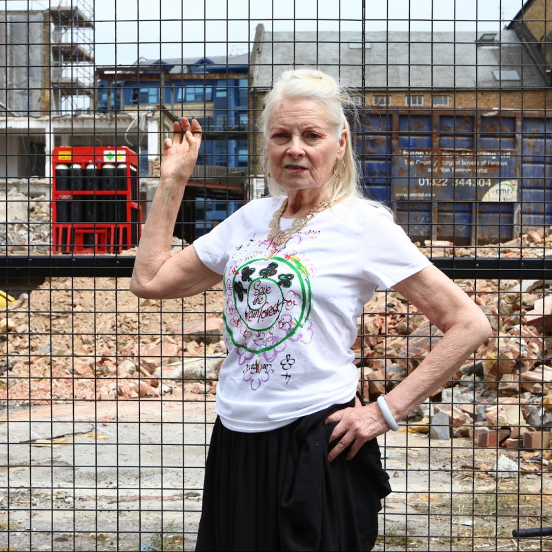 T-Shirt "Save the Rainforest" di  Vivienne Westwood'