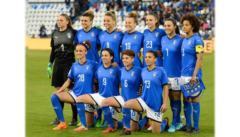 Giuliani's Italy Signed Match Shirt, 2019 