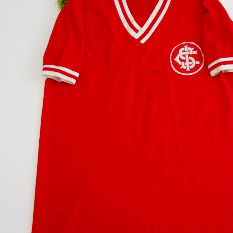 Falcao match issued/worn shirt, Internacional de Porto Alegre, 70s