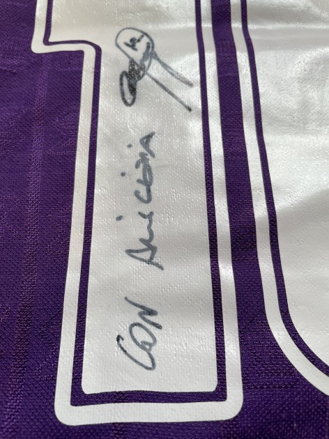 La maglia della Fiorentina per la Coppa UEFA 1989 di Roberto Baggio