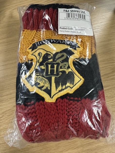 Gryffindor Harry Potter Slipper Socks
