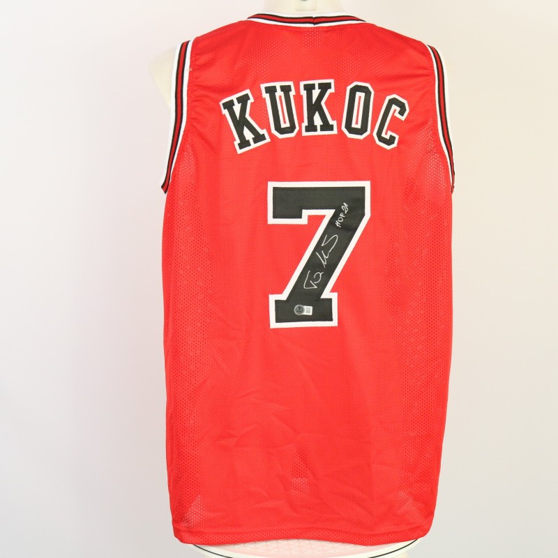 Kukoc Replica Chicago Signed Jersey + COA