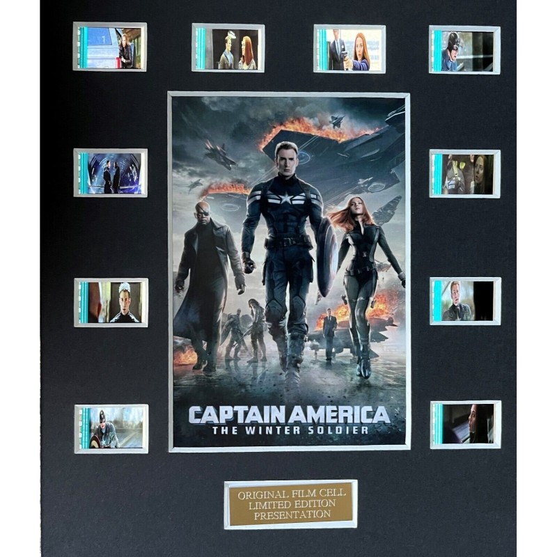 Maxi Card with original fragments from the film Captain America Winter Soldier