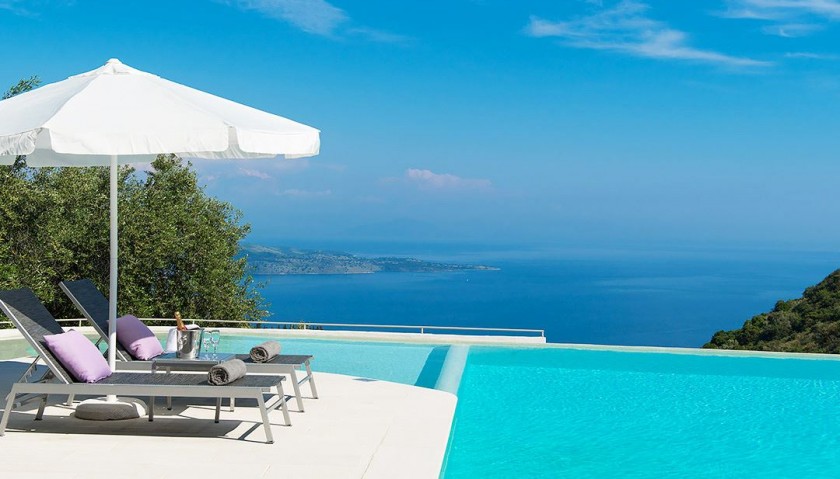 1 Week Stay at a Villa in Corfu for 8 