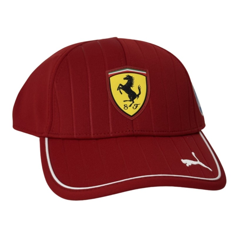 Collection of Three Ferrari Items: Cap + Scale Model Car + Fountain Pen
