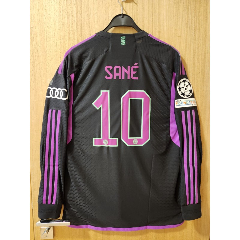 Leroy Sane's Bayern Munich 2023/24 Issued Shirt