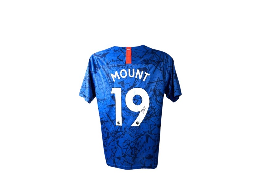 Mason Mount's Chelsea 2019/20 Signed Replica Shirt