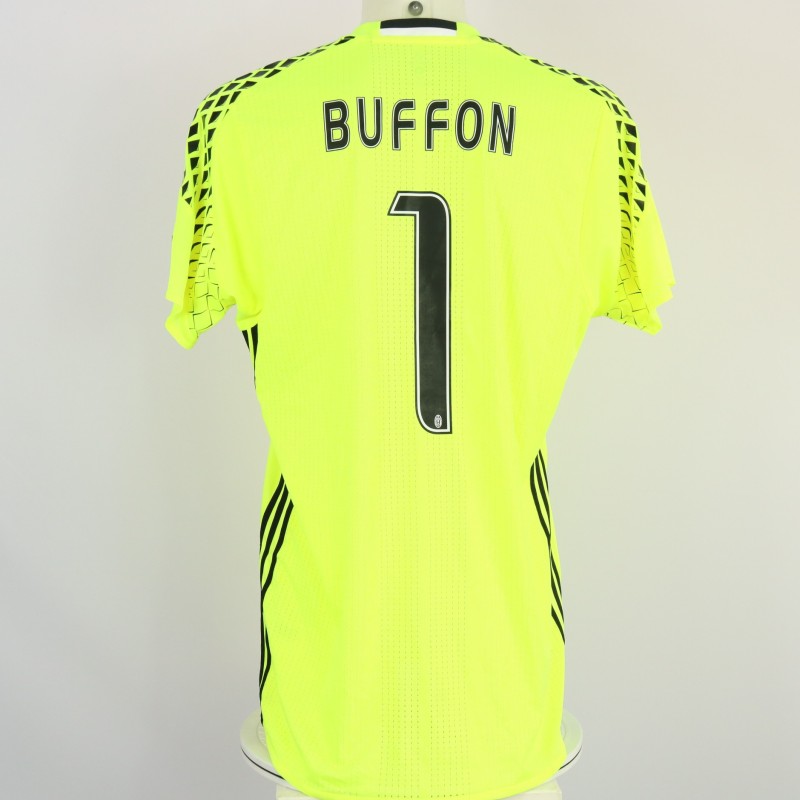 Buffon's Juventus Match-Issued Shirt, 2016/17