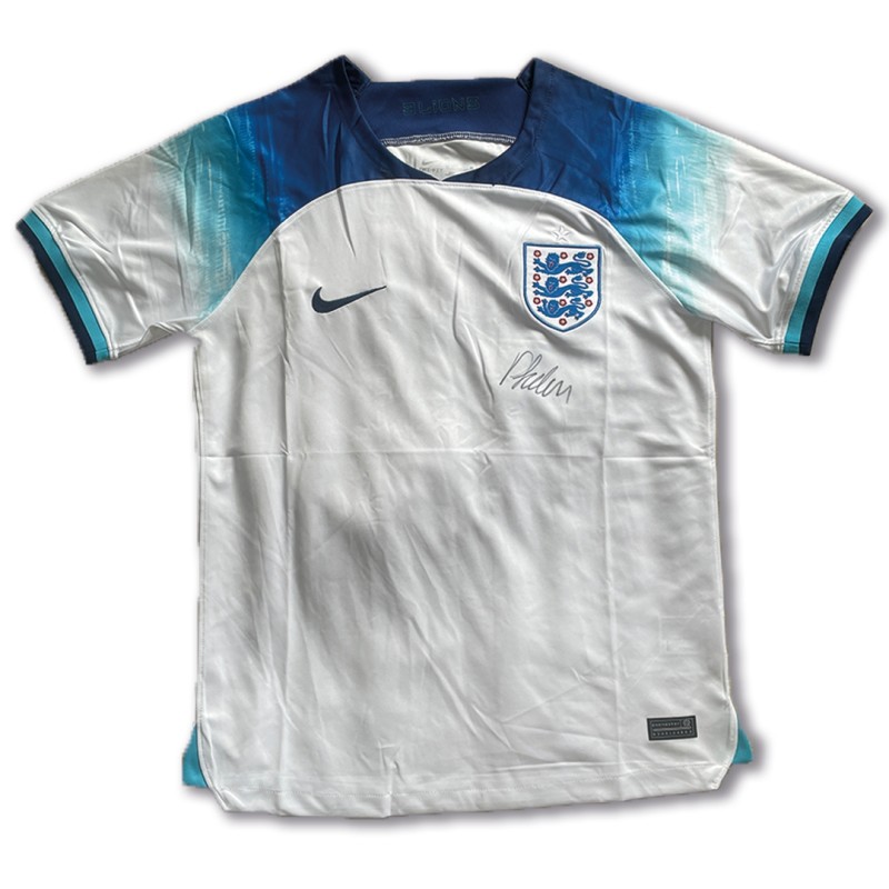 Phil Foden's England Signed Shirt