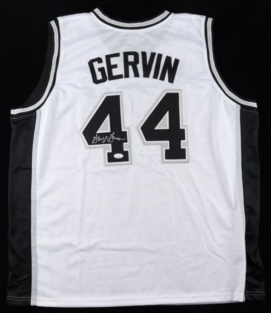 George Gervin Signed “Ice Man” Jersey
