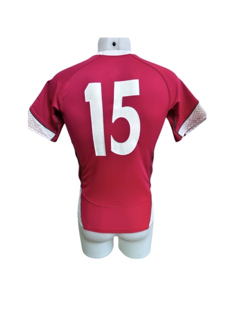 Wales Women's National Rugby Union Team Match-Worn Shirt, 2012/13