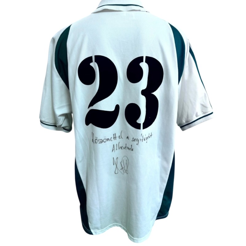 Ferencvaros Signed Match-Worn Shirt, 2001/02