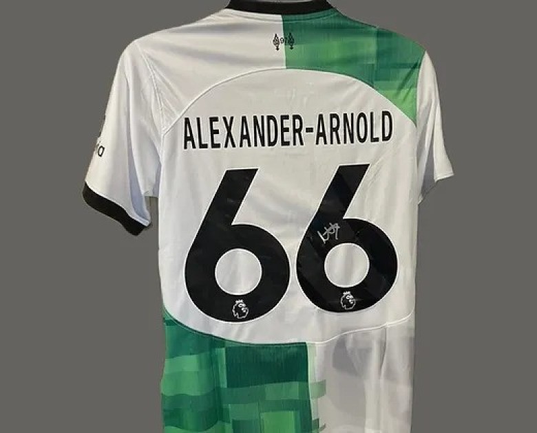 Maglia "away" Trent Alexander-Arnold Liverpool 2023/24 - Autografata