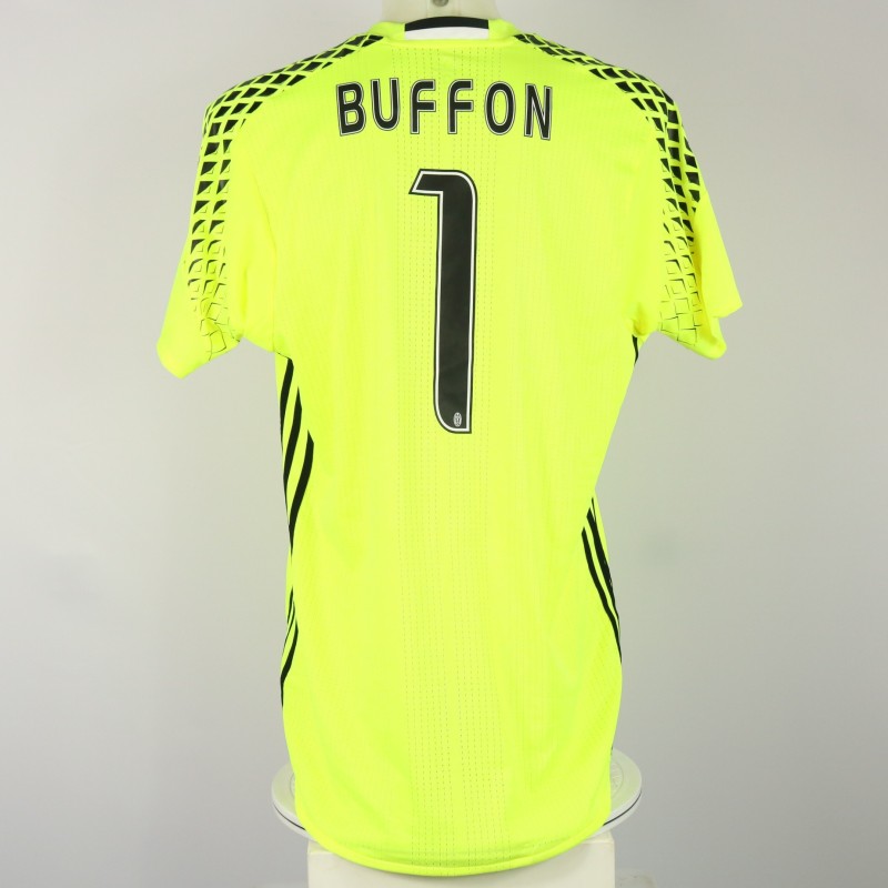 Buffon's Juventus Match Shirt , UCL Final Cardiff 2017