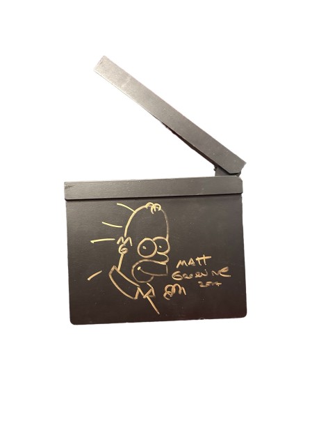 Matt Groening Signed Clapperboard