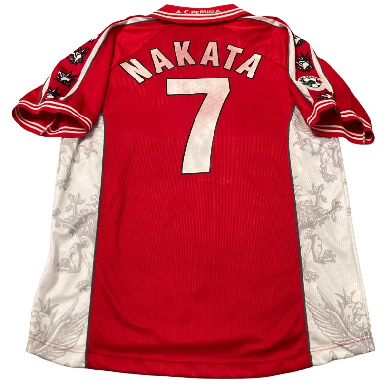 Nkata's Perugia Match-Issued Shirt, 1999/00