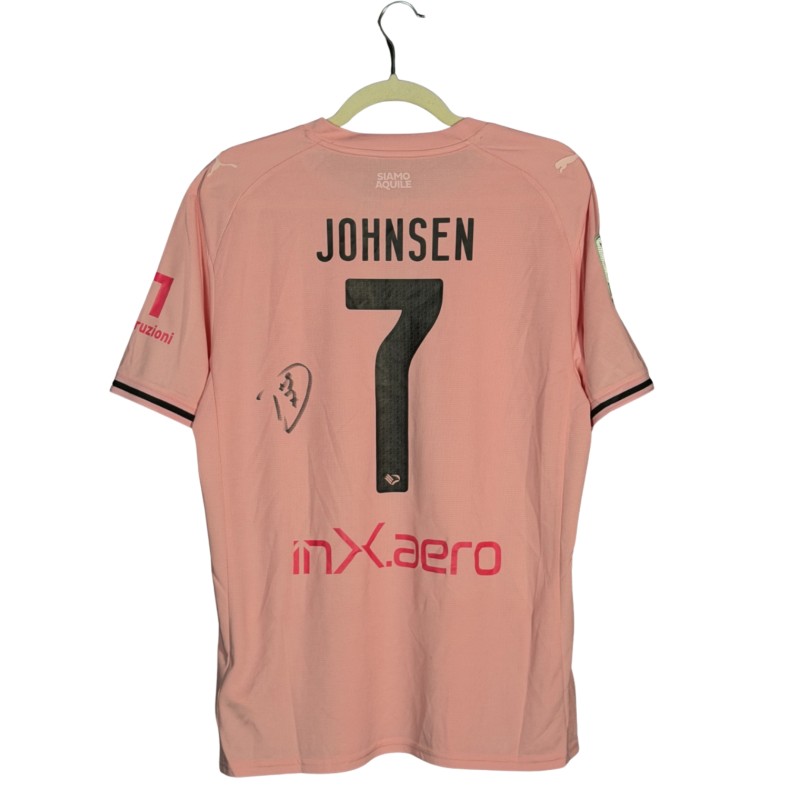 Johnsen's Palermo Signed Match-Issued Shirt, 2025/26