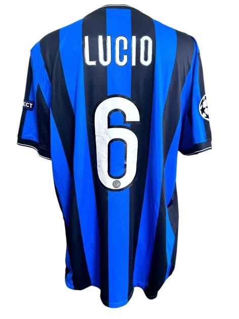 Lucio's Match-Issued Shirt, Bayern Munchen vs Inter UCL Finals 2010