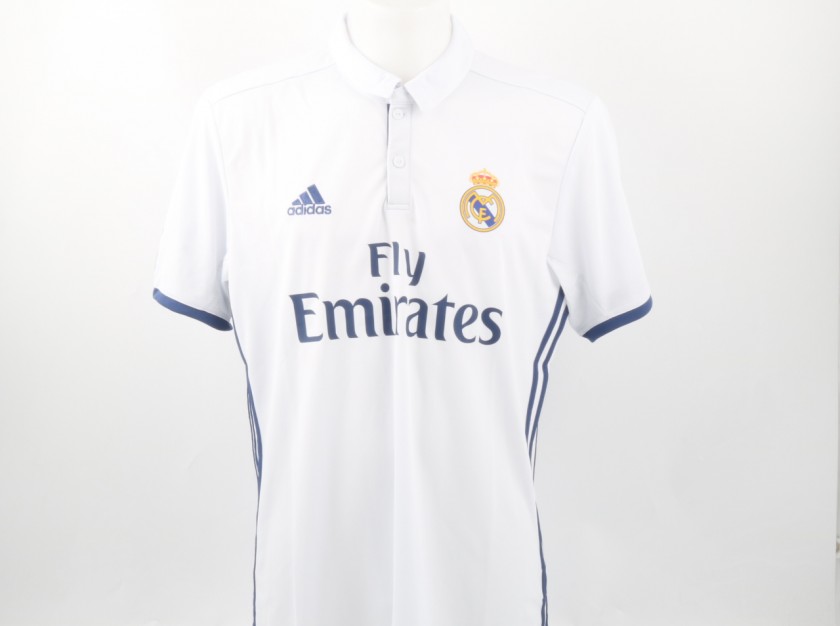 Cristiano Ronaldo Official Real Madrid Shirt, 2016/17 - Signed