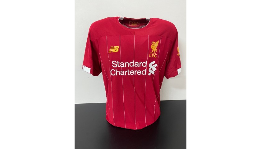 Virgil's Official Liverpool Signed Shirt, 2019/20