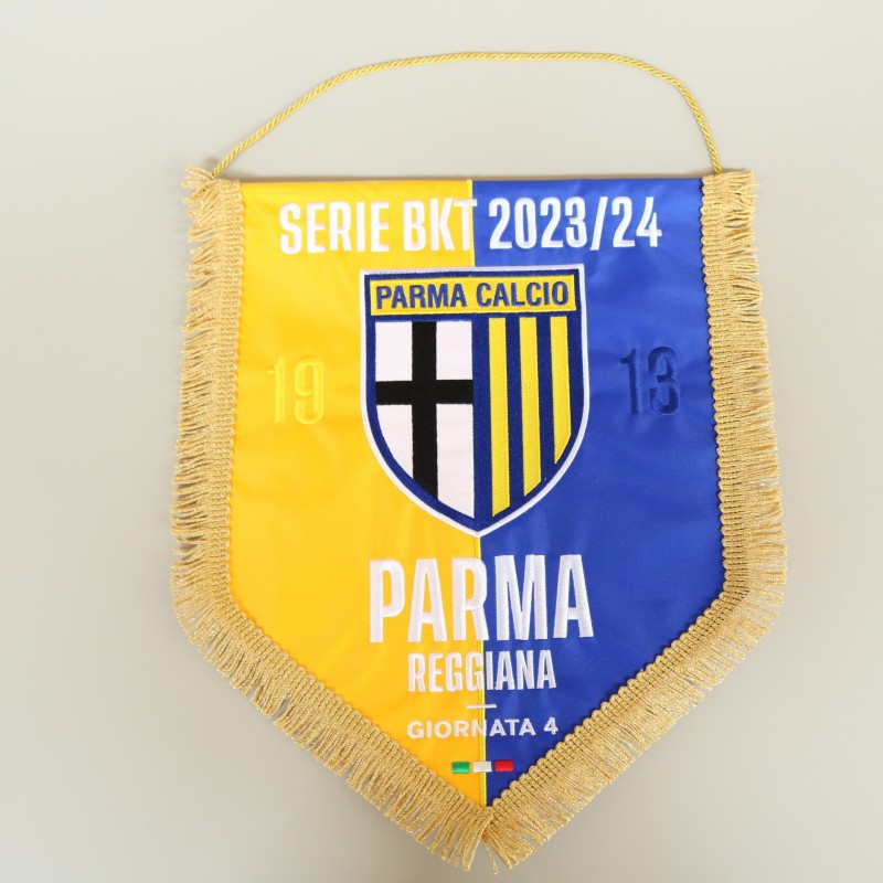 Gagliardetto gara Parma vs Reggiana, Serie B 2023/24