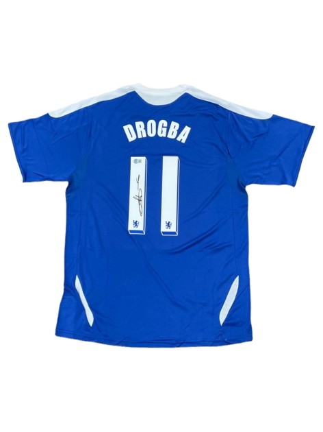 Maglia firmata da Didier Drogba per il Chelsea