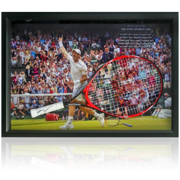 Sir Andy Murray Signed Tennis Racket