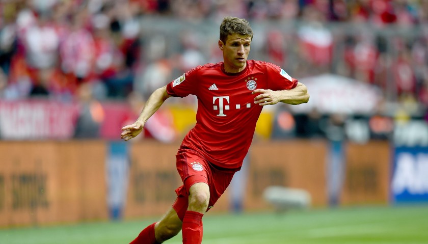 Muller's Bayern Munich Shirt, Issued/Worn CL 2015/16