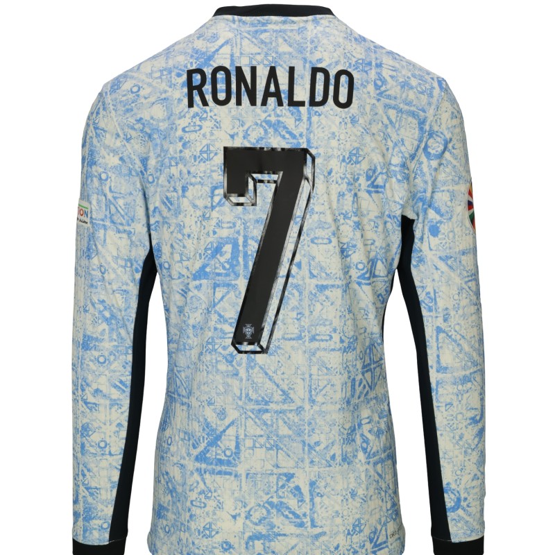 Ronaldo's Match-Issued Shirt, Georgia vs Portugal EURO 2024