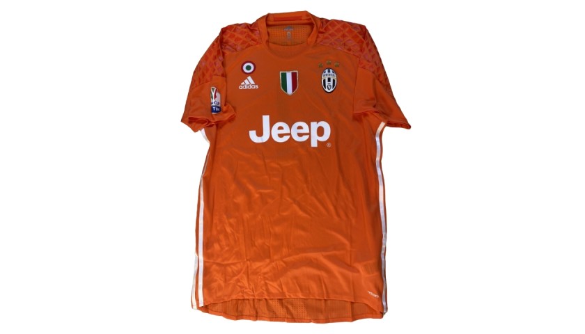 Buffon's Juventus Match Shirt, TIM Cup 2016/17 