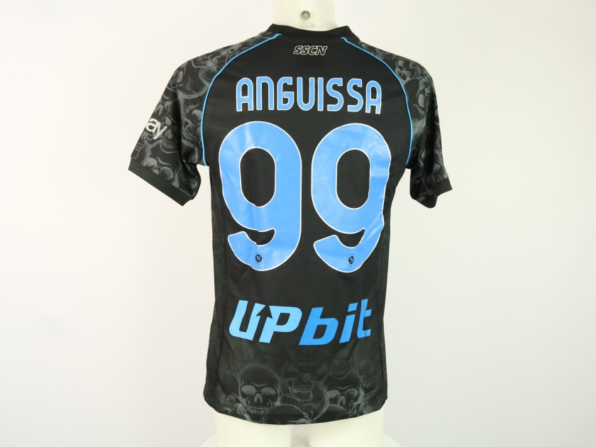 Anguissa's Napoli Match-Issued Shirt, 2023/24