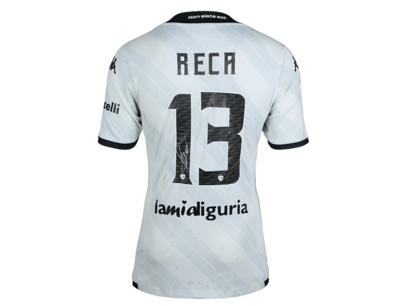 Arkadiusz Reca's Spezia Signed Match Worn Shirt 