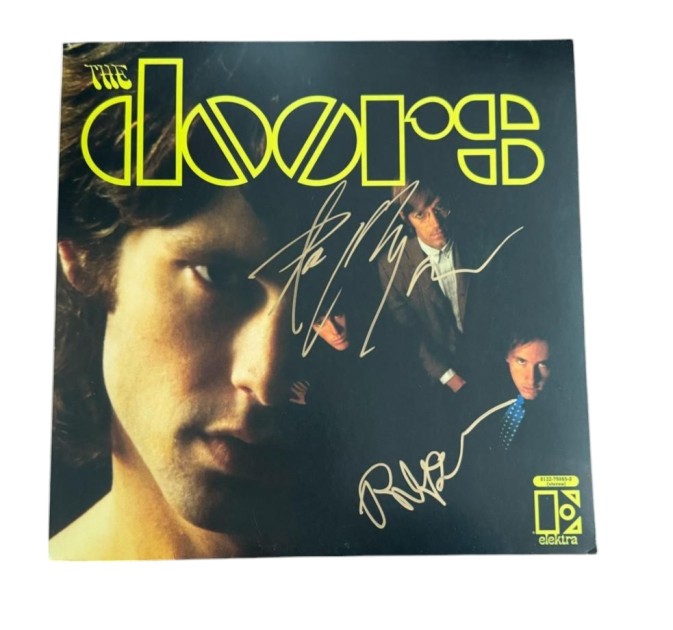 The Doors Signed 'Self Titled' Vinyl LP