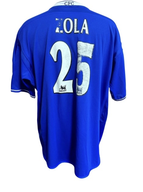 Tribute to Zola Shirt, Chelsea vs Real Zaragoza 2004
