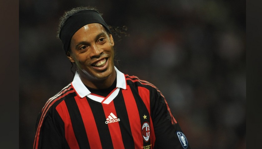 Ronaldinho's AC Milan Match-Issue/Worn Shirt, 2009/10 Season