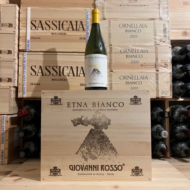 Etna Bianco 2022 Giovanni Rosso - Wooden Case 6 Bottles