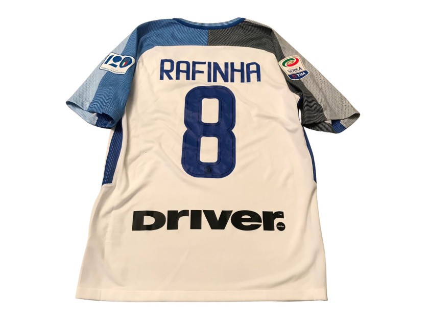 Rafinha's Match-Issued Shirt, Udinese vs Inter Milan 2018