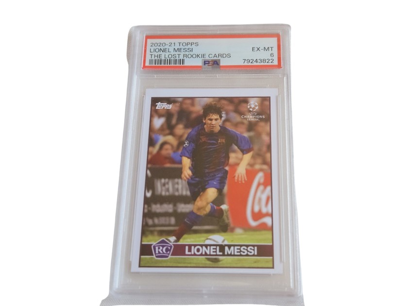 Lionel Messi Topps The Lost Rookie Card 2020/21