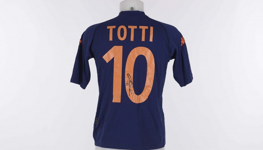 Francesco Totti's 2000/01 Signed Shirt