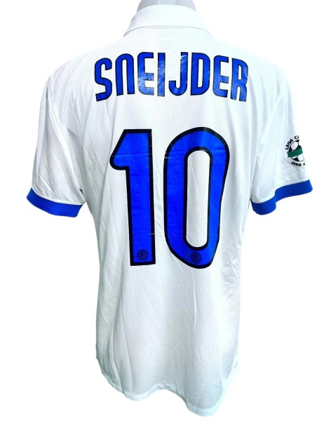 Sneijder's Inter Match-Worn Shirt, 2009/10