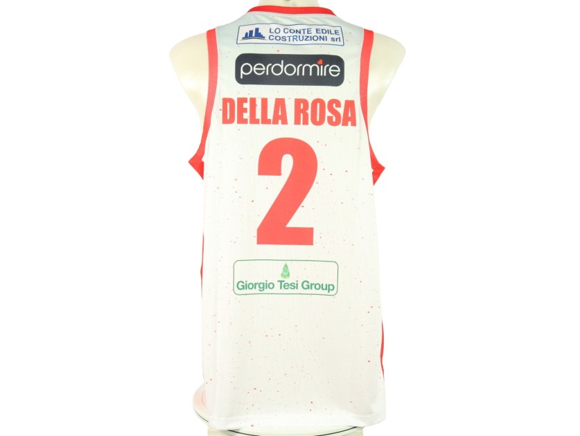 Della Rosa's Signed Unwashed Kit, Estra Pistoia vs Virtus Segafredo Bologna  2023 - CharityStars