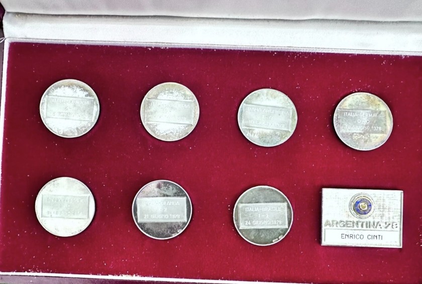 Italy's Box of Commemorative Medals, FIFA World Cup 1978