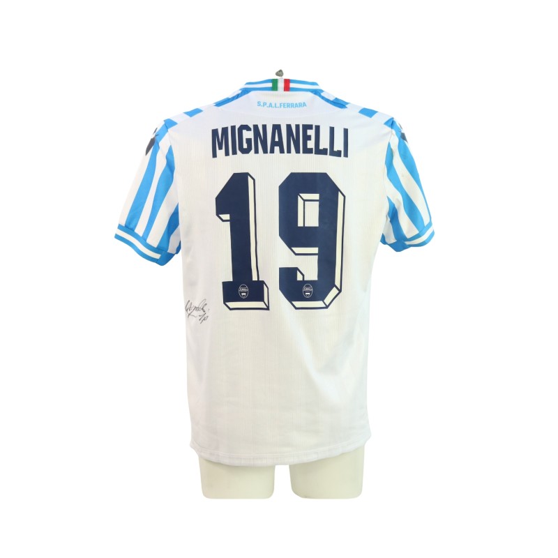 Mignanelli's Signed Unwashed Shirt, Campobasso vs SPAL 2024 