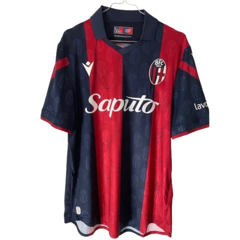 Official Bologna Shirt, 2023/24 - Signed by the Squad